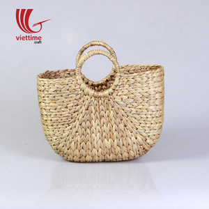 เวียดนามมือทอผ้าผักตบชวากระเป๋าขายส่ง - Product Image 1