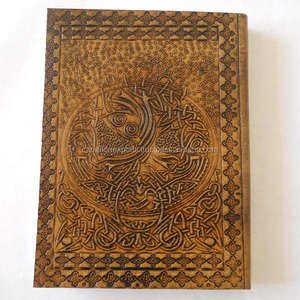 สมุดไดอารี่หนังเทียมออกแบบโลโก้ได้ตามต้องการ A5สมุดโน๊ตหนังแฟนซี - Product Image 4