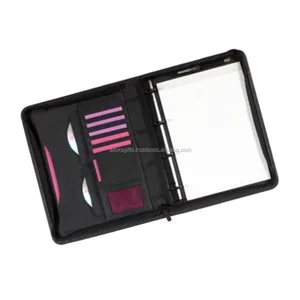 Best Quality Ring binder folder with 2 CD holders / Ring binder for office meeting use