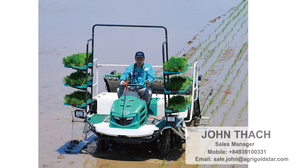 KUBOTA'S-transplantador de arroz KUBOTA, máquina de arroz, velocidad operativa de SPV-6CMD excepcional - Product Image 2