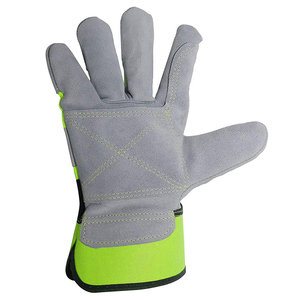 Gants de protection en cuir fendu à doigts entiers pour le travail des mains et des bras et autres besoins de protection - Product Image 3