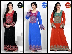 Caftán estampado de CRAPE 2018 - Product Image 4