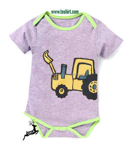 GOTS Fil de coton biologique certifié Romper pour bébé Imprimé OEM Vêtements pour nouveau-nés et filles Bouton pression Tirupur Tissu de bambou Hiver - Product Image 5