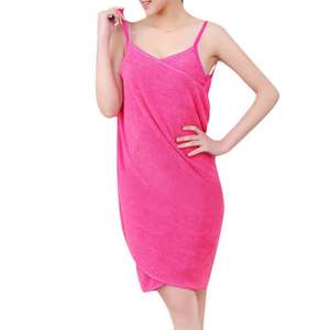 Toalla usable Albornoz Toalla de secado rápido Wrap Mujeres Toallas de baño - Product Image 5