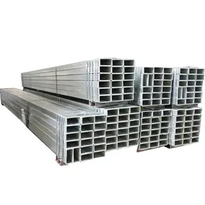 hollow iron galvanized steel pipe 2x2 square tubing prices