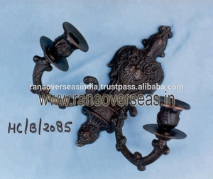 Portavelas Clásico de Aluminio para Colgar en la Pared, Perfecto para la Decoración del Hogar, Sala de Estar y Comedor, Pieza Decorativa de Estilo Elegante - Product Image 4