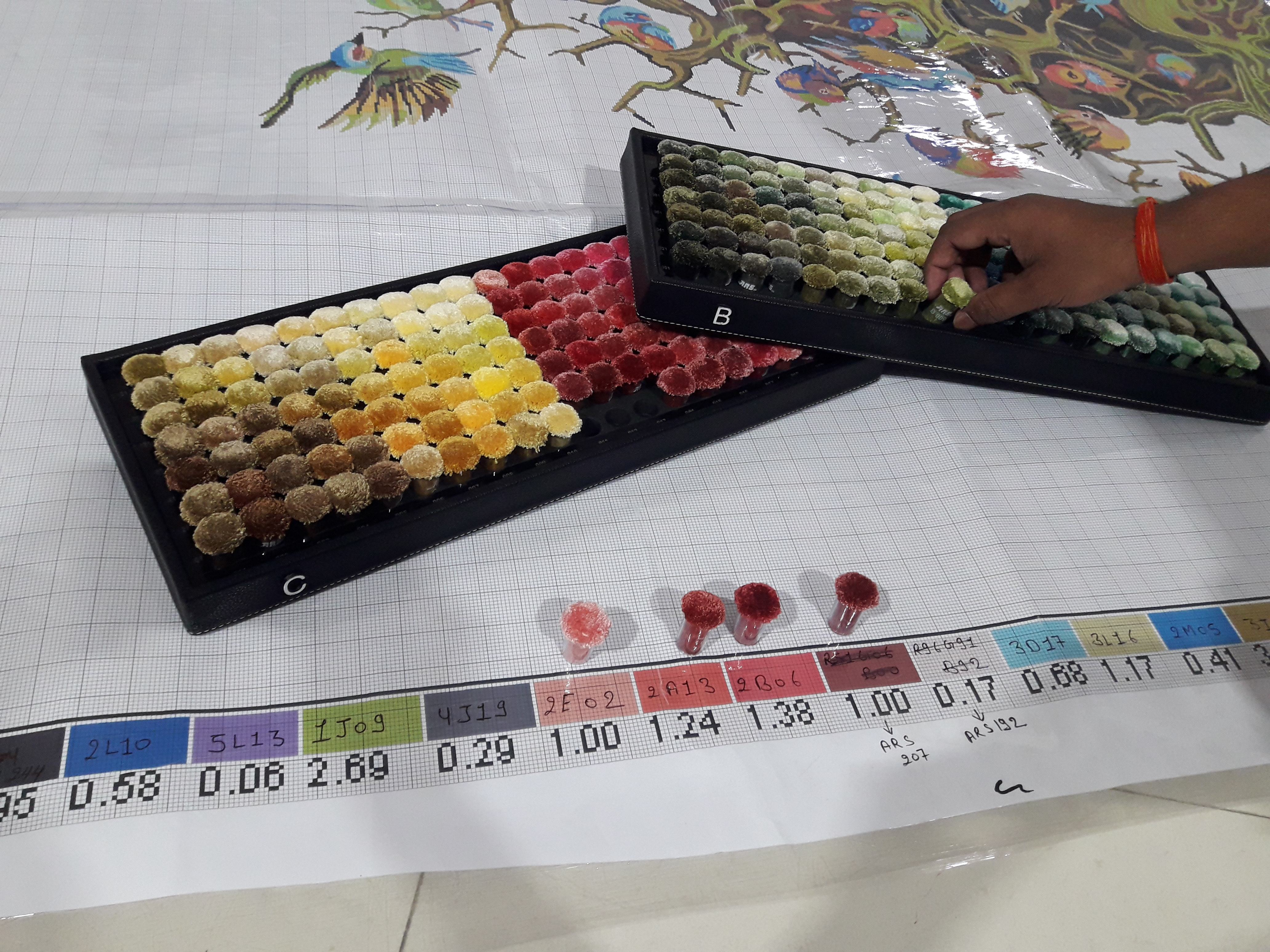 สีน้ำตาล