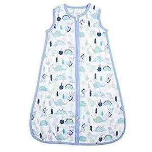 100% coton biologique mousseline unisexe à la mode fermeture à glissière bébé vêtements été sac de couchage demi manches pour les tout-petits 2 pièces - Product Image 2