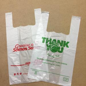 LDPE printing 2 sides T shirt plastic bags Vietnam made in/ poly bags with high quality - Product Image 1