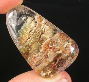 อัญมณีขายส่งจำนวนมากหลวมผสมหายากของแท้ Cabochon Lodolite - Product Image 5