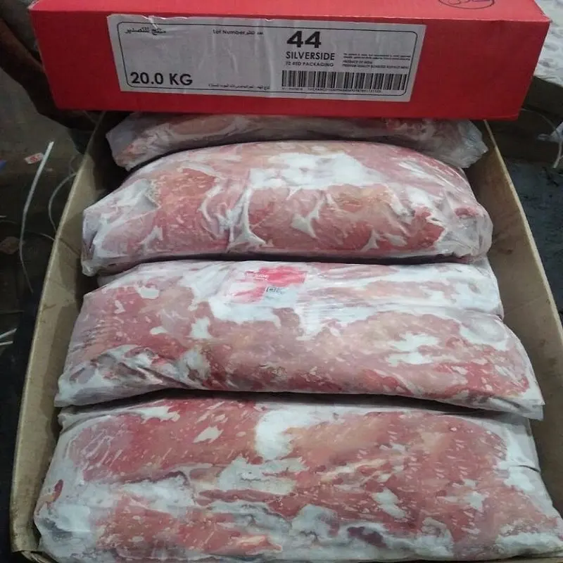 Silverside (44) Indiano Halal Congelato Disossate Carne di Bufalo