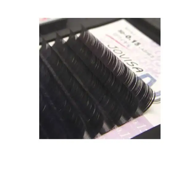 Норковые накладные ресницы Jovisa 0,10 мм, 0,15 ММ, 0,20 мм, мягкие высококачественные волосы