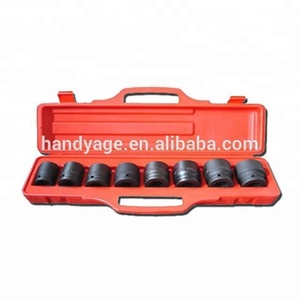 Juego de llaves de impacto neumáticas de 9 piezas y 3/4 pulgadas (HT2901-002) - [Handy-Age] - Product Image 1