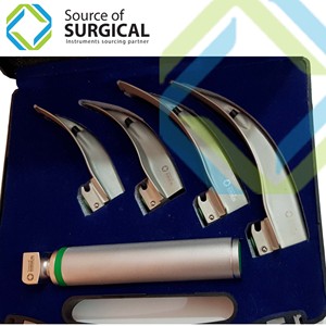 <span class=keywords><strong>Set</strong></span> Laringoskop dengan 4 Pisau
