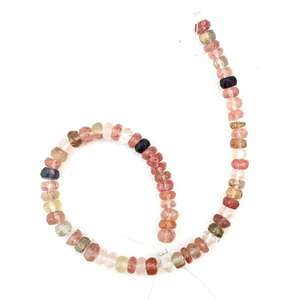 2020 Wholesale Manufacturer's High Quality Natural Multi Rutile Gemstone Micro Faceted Rondelle Beads 1 Stand for Jewelry Making - Product Image 2