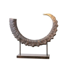 Nuevo diseño moderno, escultura decorativa de aluminio, centro de mesa para el hogar a bajo precio - Product Image 1