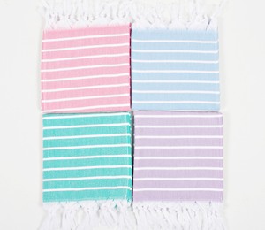 Toalla de mano turca Fouta Peshtemal de espiga de algodón 100% de alta calidad, el mejor precio para el hogar, playa, Hotel, uso también para deportes - Product Image 1