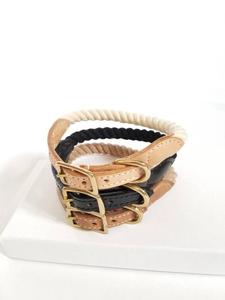 Collar de cuerda para perro Trendy Trendy Found, correa de cuero náutica para perro - Product Image 5