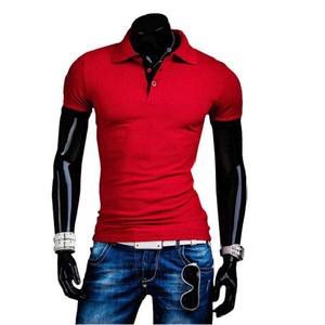 Camiseta de bambú 100% para hombre, Polo deportivo de bambú Yar, blanco, 100% algodón, teñido liso, estilo Preppy, BATIK transpirable, venta al por mayor - Product Image 4