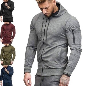 Diseño personalizado impermeable forrado patrón de puntos antiarrugas Sudadera con capucha con bolsillo con cremallera en el pecho y La Manga - Product Image 2