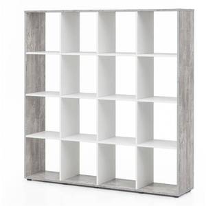 Modern Shabby Chic <b>Bookshelf</b> Iron & Wood Home Furniture - Product Image 2