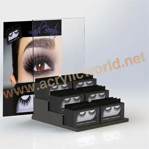 Op Maat Gemaakte Acryl Make-Up Organizer Parfum Display Stand Cosmetisch Tafelblad Houder