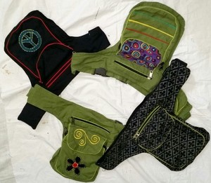 Sac de taille en toile de coton à usage spécial pour les voyageurs Sac et étuis de qualité supérieure - Product Image 1