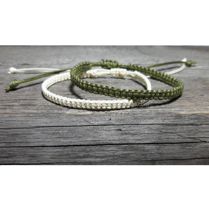 Bracelet en corde de coton durable, bijoux en macramé, bracelet tendance pour homme, bracelet en macramé réglable pour cadeaux à prix avantageux - Product Image 4