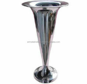 VASE à fleurs en métal fait à la main, utilisé pour le mariage, pour la décoration de la maison, nouveau LOOK, 10 cm - Product Image 2