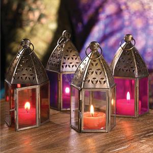 <b>Mini</b> Metal Tea Light <b>Lantern</b> for Home Decoration Handmade - Product Image 3