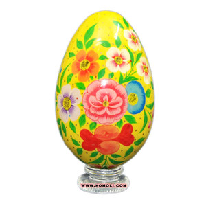 Venta al por mayor de huevos de Pascua pintado a mano decoración diseño de porcelana - Product Image 6