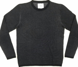 Pull en coton uni coupe ajustée pour hommes conçu pour l'hiver-Tailles mixtes pour vêtements en stock - Product Image 1