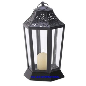 Lantern and Iron Metal <b>Hanging</b> Indoor and <b>Outdoor</b> <b>Lighting</b> Decoration Antique Collection Room Bedroom Restaurant - Product Image 1