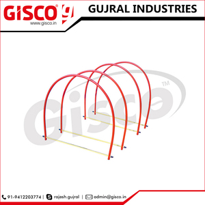 Ensemble de cerceaux debout avec logo personnalisé pour les jeux de piscine de slalom et de plongée - Product Image 2