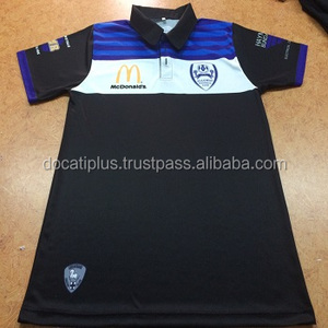 Camisetas polo sublimadas personalizadas con diseño personalizado OEM patrocinador - Product Image 1