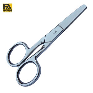 Tijeras de acero inoxidable para zurdos, hoja recta, herramienta de belleza para enhebrar bordado, hoja recta afilada - Product Image 1