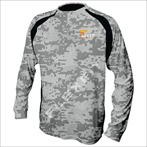 Camiseta de Pesca Transpirable de Alta Calidad al por Mayor, Talla Grande, con el Último Diseño, Impresión por Sublimación Personalizada, Unisex - Product Image 1