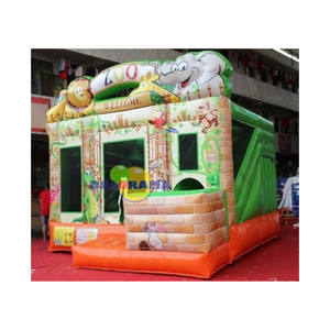Balorama Parque Inflable Zoo 4x4x4m PVC - Product Image 1