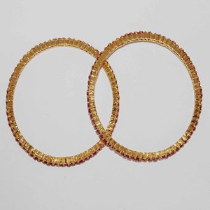 Bracelet rubis en pierre précieuse naturelle Bracelet plaqué or 925 bijoux en gros en argent sterling - Product Image 5