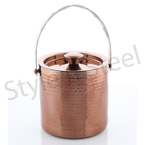 Cubos de hielo de doble pared, cubo de hielo martillado de doble pared, para bar, precio al por mayor - Product Image 5