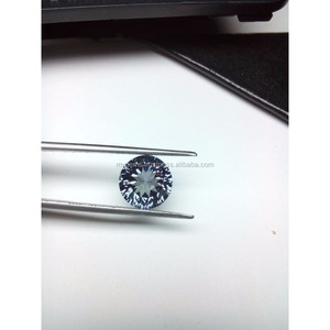 Corte cóncavo de Alejandrita creado en laboratorio redondo de 11mm a precio mayorista - Product Image 5