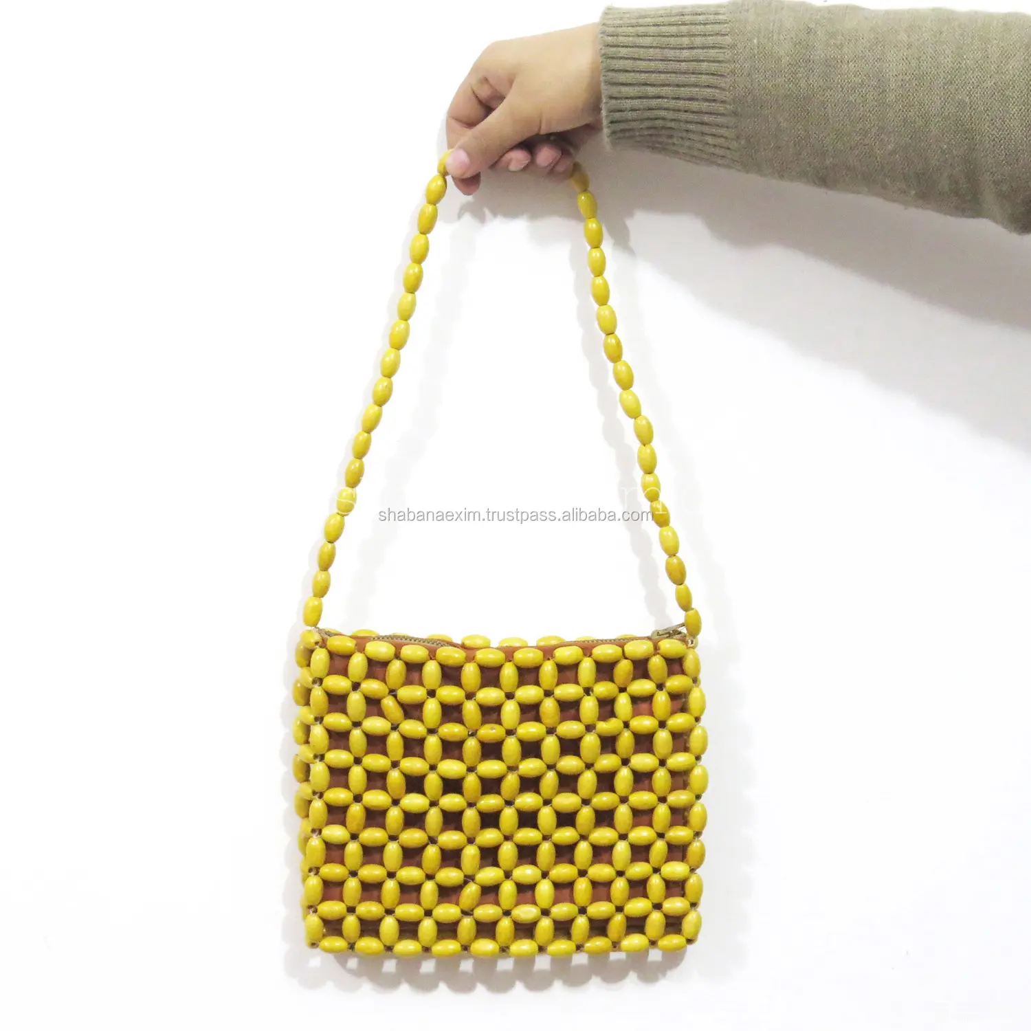 Handmade Hobo Beach Bag Modern Ladies Bag Beaded Bags from India