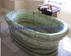 Instalación de remojo de bañera de piedra de mármol de ónix independiente de Venta caliente con accesorio de escurridor de bañera - Product Image 4