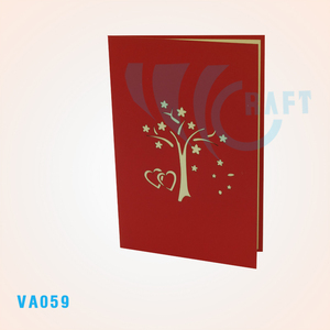 การ์ดลายดอกไม้แบบป๊อปอัพยอดนิยมของ3D งานหัตถกรรมกระดาษงานฝีมือราคาดีที่สุดของเวียดนาม - Product Image 5