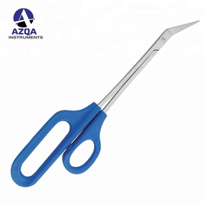 Ciseaux en acier inoxydable à pointe arrondie pour couper les poils des oreilles et du nez, les sourcils, la moustache et la barbe - Product Image 4