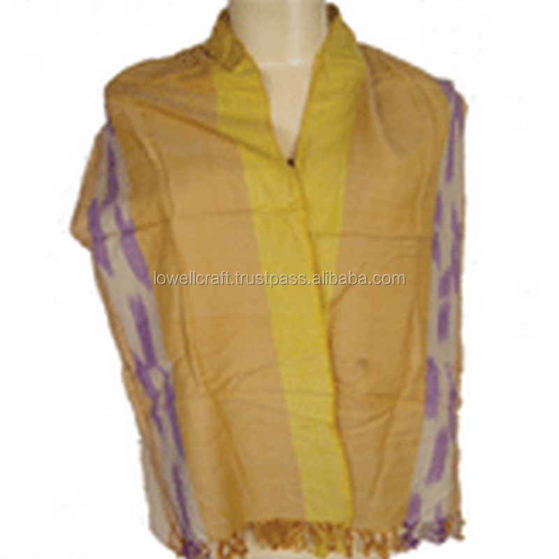 100% wide cotton scarf