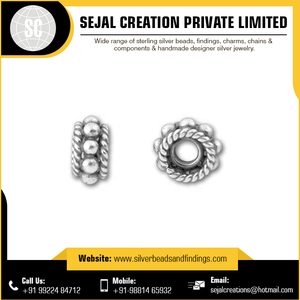 แฟนซี925เงินสเตอร์ลิง Spacer สำหรับสร้อยคอ - Product Image 4
