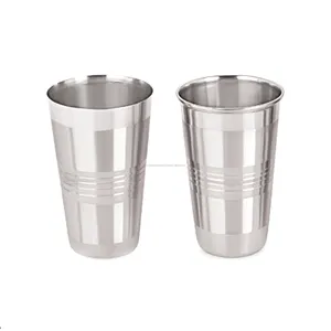 Plain And Bidding Lassi Glass