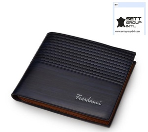 Petits portefeuilles pour hommes Moraillon en cuir - Product Image 1