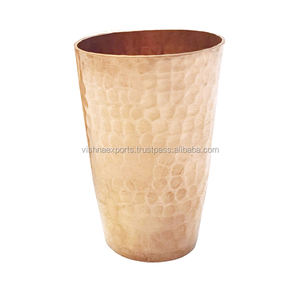 Vasos de chupito de acero inoxidable martillados personalizables, 500ml, logotipo personalizado sostenible, Mini vasos, vino, whisky, café, té, cristal - Product Image 1